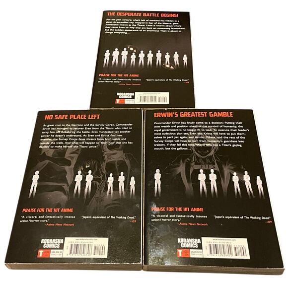 Attack on Titan: Volume 1, 13, 14 - Paperback, by Isayama Hajime - Very Good - Picture 2 of 7